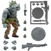 Super7 Teenage Mutant Ninja Turtles Ultimates! Rocksteady 7 Action Figure