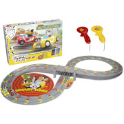 Micro Scalextric My First Looney Tunes with Bugs Bunny vs Daffy Duck Battery Powered Race Set Micro Scalextric My First Looney Tunes with Bugs Bunny vs Daffy Duck Battery Powered Race Set