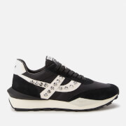 Image of Ash Women's Spider Studs Sustainable Running Style Trainers - Black/Off White - UK