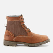 Image of Barbour Men's Cheviot Derby Boots - Conker Brown - UK 7