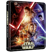Exclusivité Zavvi : Steelbook Star Wars, épisode VII : Le Réveil de la Force – 4K Ultra HD (Édition 3 Disques Blu-ray inclus)