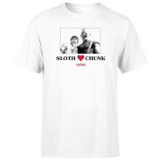Image of The Goonies Sloth Love Chunk Men's T-Shirt - White - XS - White