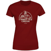 Image of The Goonies I Smell Ice Cream Women's T-Shirt - Burgundy - XS - Burgundy