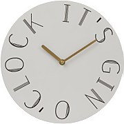 Image of Mimo Gin Clock - White