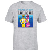 Image of Power Rangers First Crush Men's T-Shirt - Grey - XS - Grey