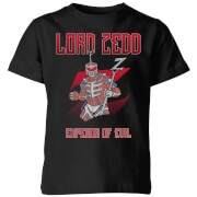 Image of Power Rangers Lord Zedd Kids' T-Shirt - Black - 3-4 Years - Black