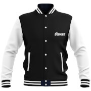 Image of The Goonies Never-Say-Die Women's Women's Varsity Jacket - Black - S - Black