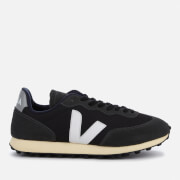 Image of Veja Men's Rio Branco Mesh Trainers - Black/White/Oxford Grey - UK 7