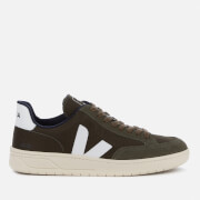 Image of Veja Men's V-12 B Mesh Trainers - Olive/White - UK 7