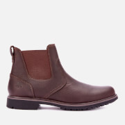 Image of Timberland Men's Stormbucks Leather Chelsea Boots - Dark Brown - UK 7