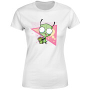 Image of Invader Zim Gir Women's T-Shirt - White - XS - White