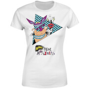 Image of AAAHH Real Monsters Women's T-Shirt - White - XS - White