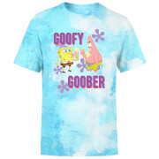 Image of Spongebob Goofy Goober Unisex T-Shirt - Turquoise Tie Dye - S - Turquoise Tie Die