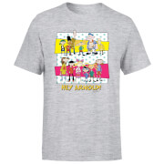 Image of Hey Arnold Guys & Girls Men's T-Shirt - Grey - XS - Grey