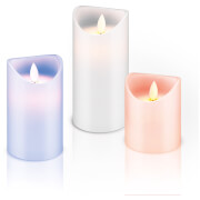 The Source Remote Control Multicolour Candles (Set of 3) The Source Remote Control Multicolour Candles (Set of 3)