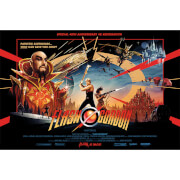 Image of Flash Gordon Limited Edition Lithograph by Matt Ferguson