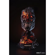 Image of PureArts Terminator T-800 Battle Damaged 1:1 Scale Art Mask - Limited to 2029 Pieces Worldwide