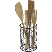 Image of Vertex Round Utensil Holder - Black