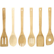 Image of Bamboo Utensil Set - Set of 6
