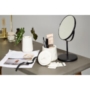Image of Black Swivel Table Mirror