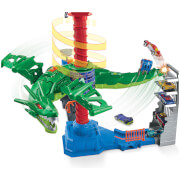 Hot Wheels City Air Attack Dragon Playset