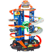 Hot Wheels Ultimate Garage Playset with T-Rex Attack