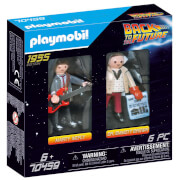 Image of Playmobil Back to the Future Marty and Doc (70459)