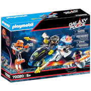 Image of Playmobil Galaxy Police Bike (70020)