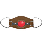 Mouth Gagged Face Mask - L