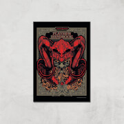 Dungeons & Dragons  Dungeons & Dragons Players Handbook Giclee Art Print | A3 | Print Only