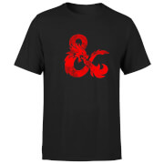 Image of Dungeons & Dragons D&D Ampersand Men's T-Shirt - Black - XS - Black