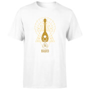 Image of Dungeons & Dragons Bard Men's T-Shirt - White - XS - White