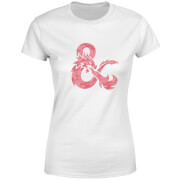 Image of Dungeons & Dragons Ampersand Pink Women's T-Shirt - White - XS - White