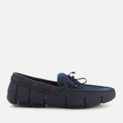 Image of SWIMS Men's Braided Lace Loafers - Navy - UK 7