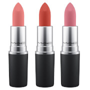 MAC Powder Kiss Pink Lipstick Trio