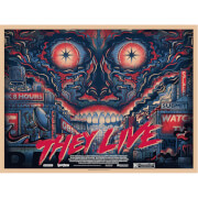 They Live Screenprint by Drew Millward