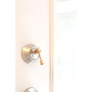 Image of Kikkerland Long Cone Brass Key Holder