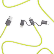 Image of Thumbs Up! Link 3-in-1 Cable 1m - Green