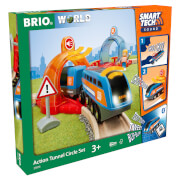 Image of Brio Smart Tech Sound - Railway Action Tunnel Circle Set