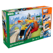 Image of Brio Smart Tech Sound - Railway Action Tunnel Travel Set