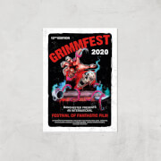 Grimmfest 2020 Tour Giclee Art Print - A3 - Print Only