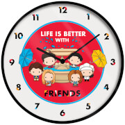 Image of Friends Chibi Clock 10 Inch