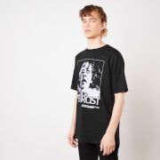 Image of The Exorcist Possessed Unisex Oversized Heavyweight T-Shirt - Black - XS