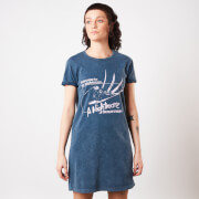 Image of A Nightmare On Elm Street Welcome To My Nightmare Women's T-Shirt Dress - - XS