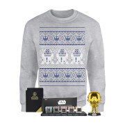 Image of Star Wars Officially Licensed MEGA Christmas Gift Set - Includes Christmas Sweatshirt plus 3 gifts - XL