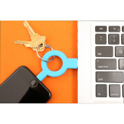 Image of Charge And Sync Keychain Blue