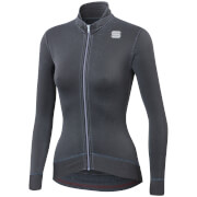 Image of Sportful Women's Monocrom Thermal Jersey - XS - Anthracite