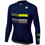 Image of Sportful Wire Thermal Jersey - XL - Blue