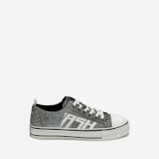 Image of Ash Women's Vanda Degrade Glitter Trainers - Black/Silver - EU /UK