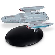 Image of Eaglesmoss Star Trek Die Cast Ship Replica - U.S.S. Raven Nar 32450 Starship Model